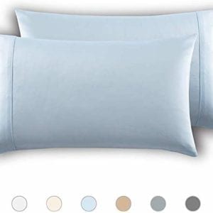 Percale Pillow Case - Satin Stitch